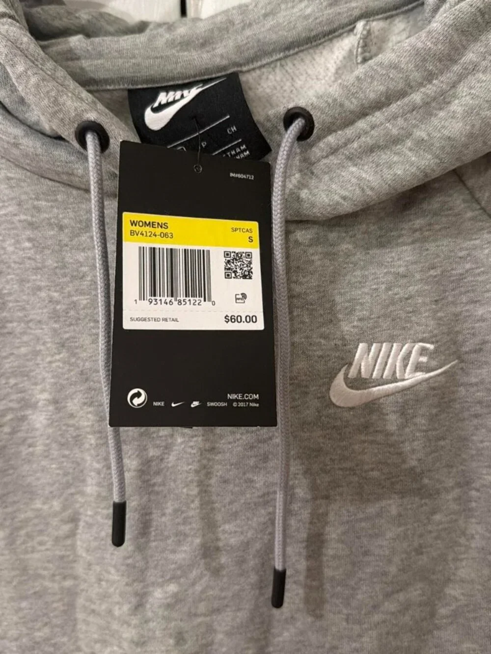 Nike gray hoodie